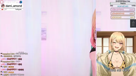 AfreecaTV金娜美用表情跳加特林热舞20220516舞蹈剪辑